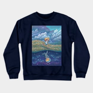 Space girl Crewneck Sweatshirt